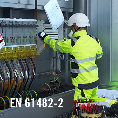 EN 61482-2 - VESTUÁRIO IGNÍFUGO CONTRA O RISCO DE ARCO ELÉTRICO